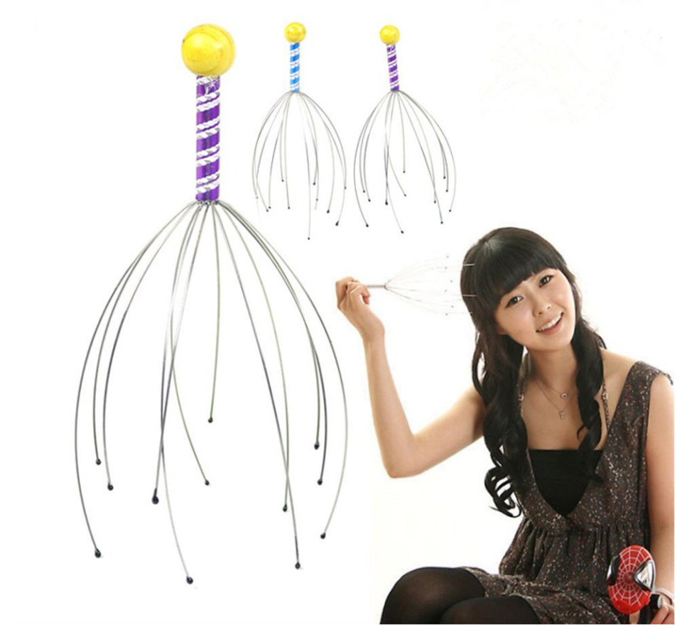 Hair Raising Octopus Scalp Massager