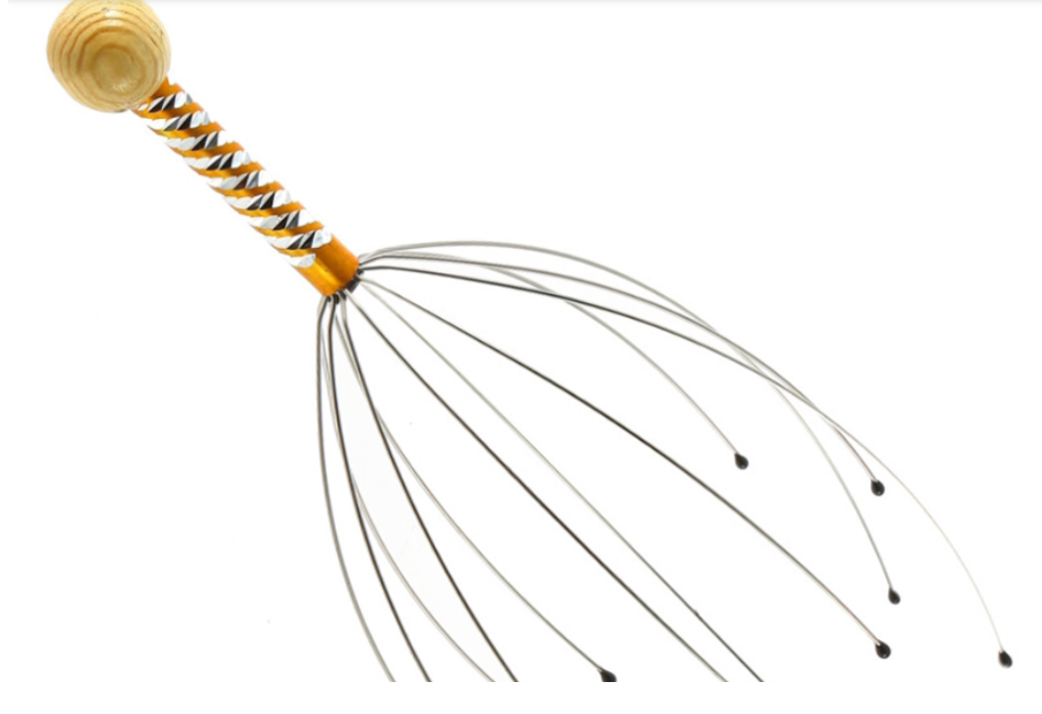 Hair Raising Octopus Scalp Massager