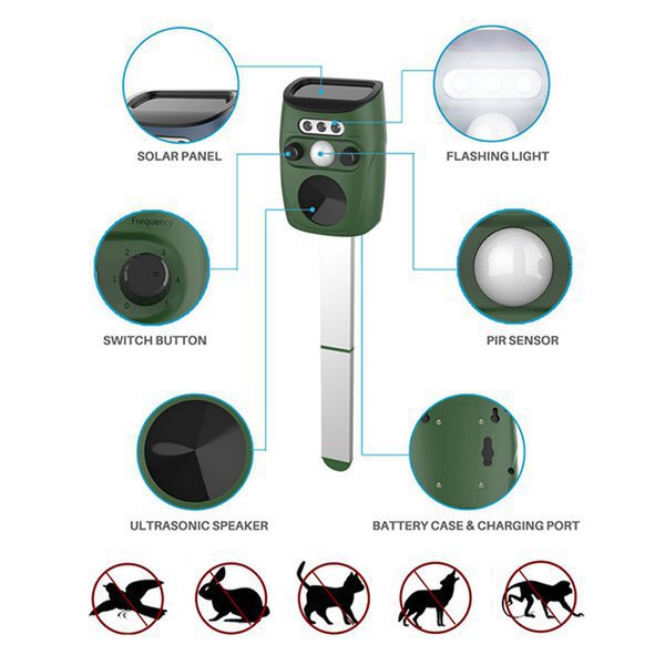 Solar Ultrasonic Repellent