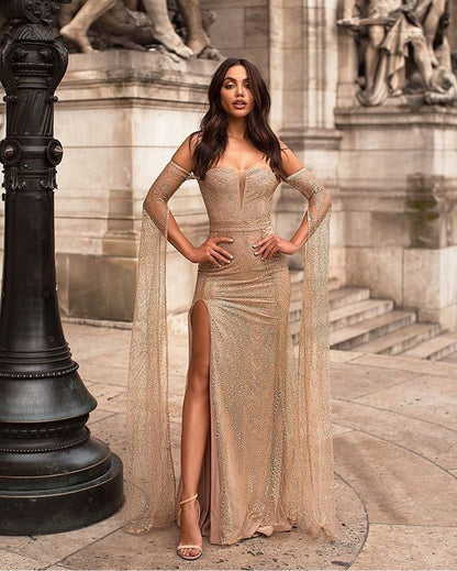 Slit dress